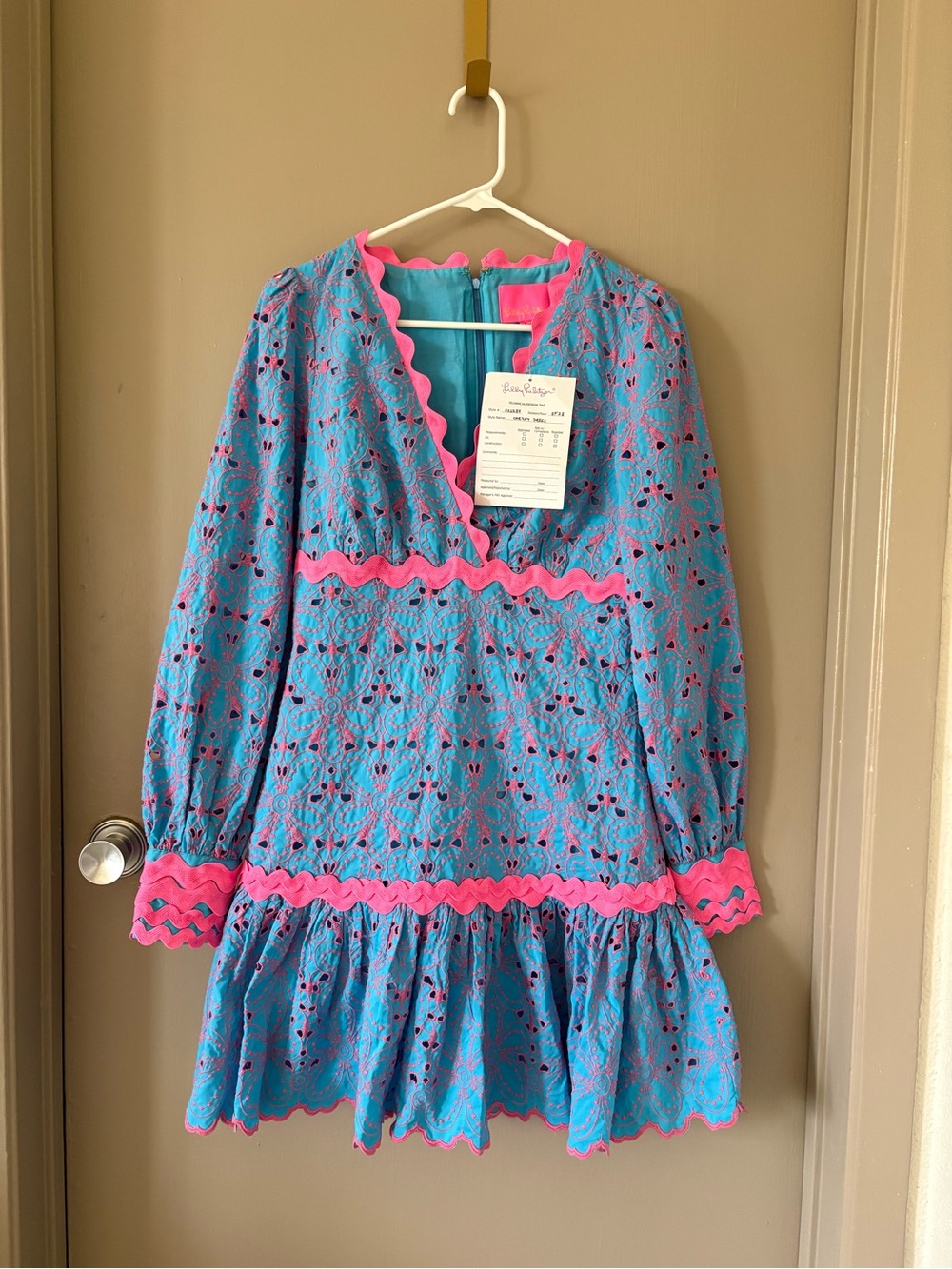 Lilly Pulitzer Cartley Dress *SAMPLE* OOAK colorway